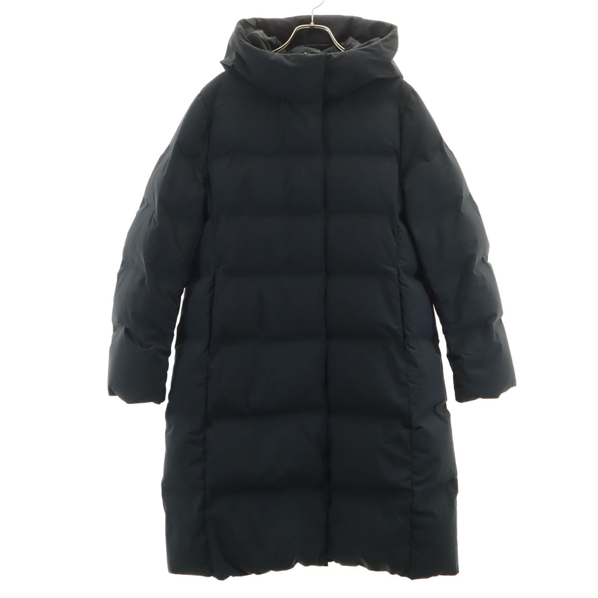 シームレス ダウンコート XL ブラック レディース 古着