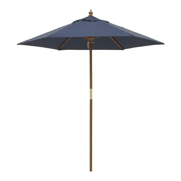 PAL-21BL ウッドパラソル 2.1m ネイビーブルー メーカー直送