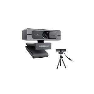 OKIOLABS A10 WEBカメラ 4K Ultra HD 広角125 AI 自動追跡 800万画素 自動光補正 マイク内蔵 web会議 ビデオ通話 ライブ配信 プライバシーカバー ソフトウェア