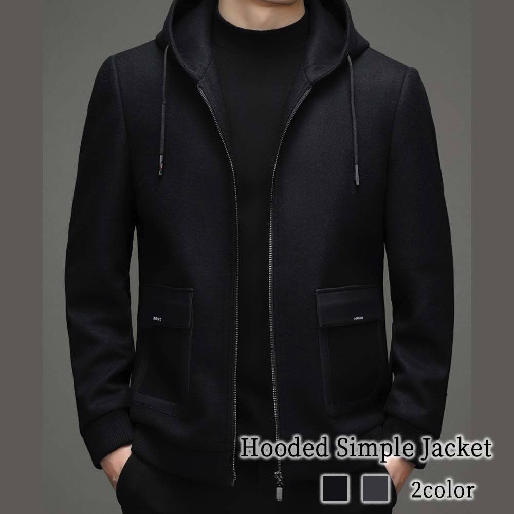ブルゾン メンズ フード付きシンプルジャケット ウェア マウンテン ジャンパー 厚手 防寒 中綿 春 ボア コーデ パーカー 冬 きれいめ おすすめ 大きいサイズ キルティング コーデュロイ ブランド