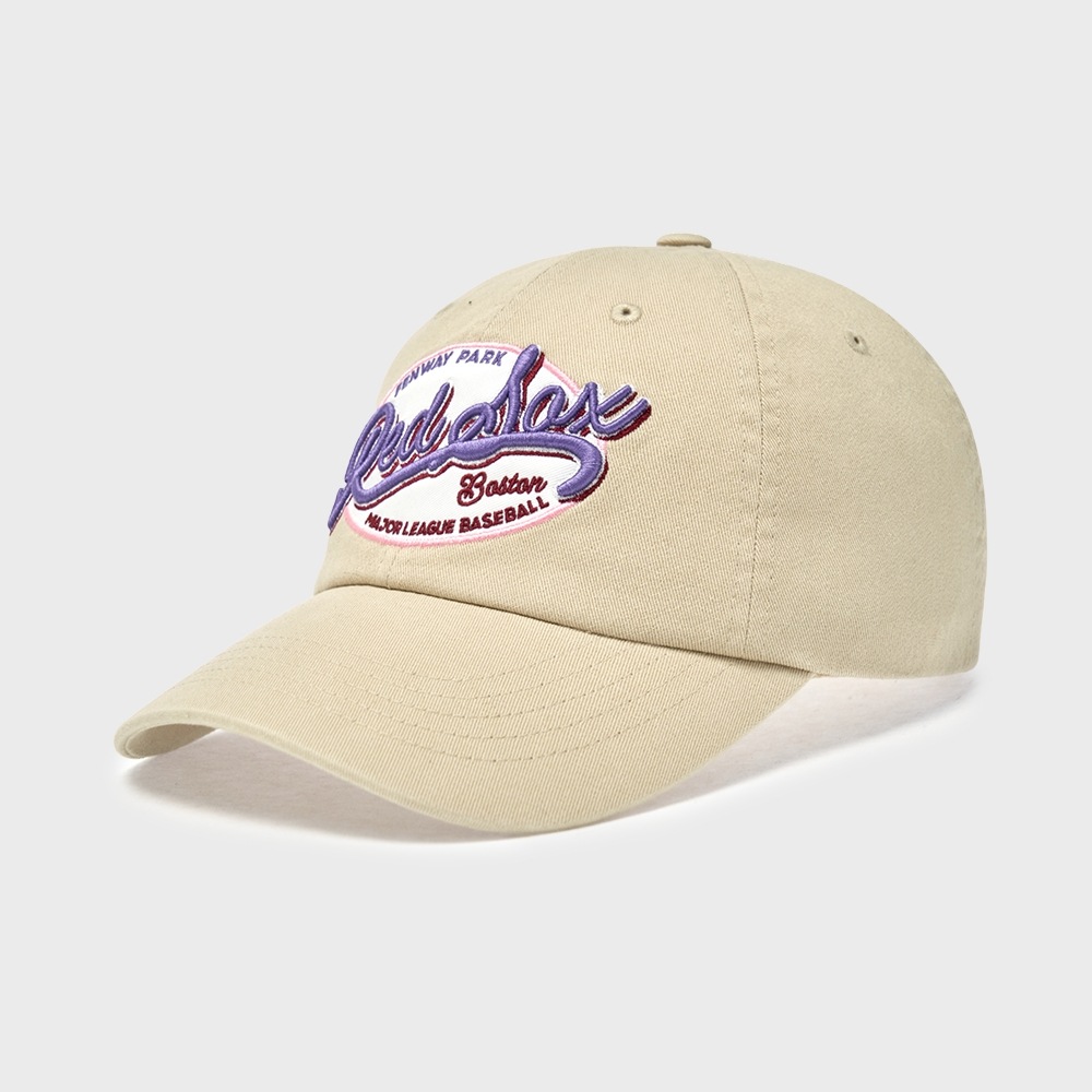 MLB [MLB] ストリートオーバルカルシブアンストラクチャードボールキャップ BOS (サンド)