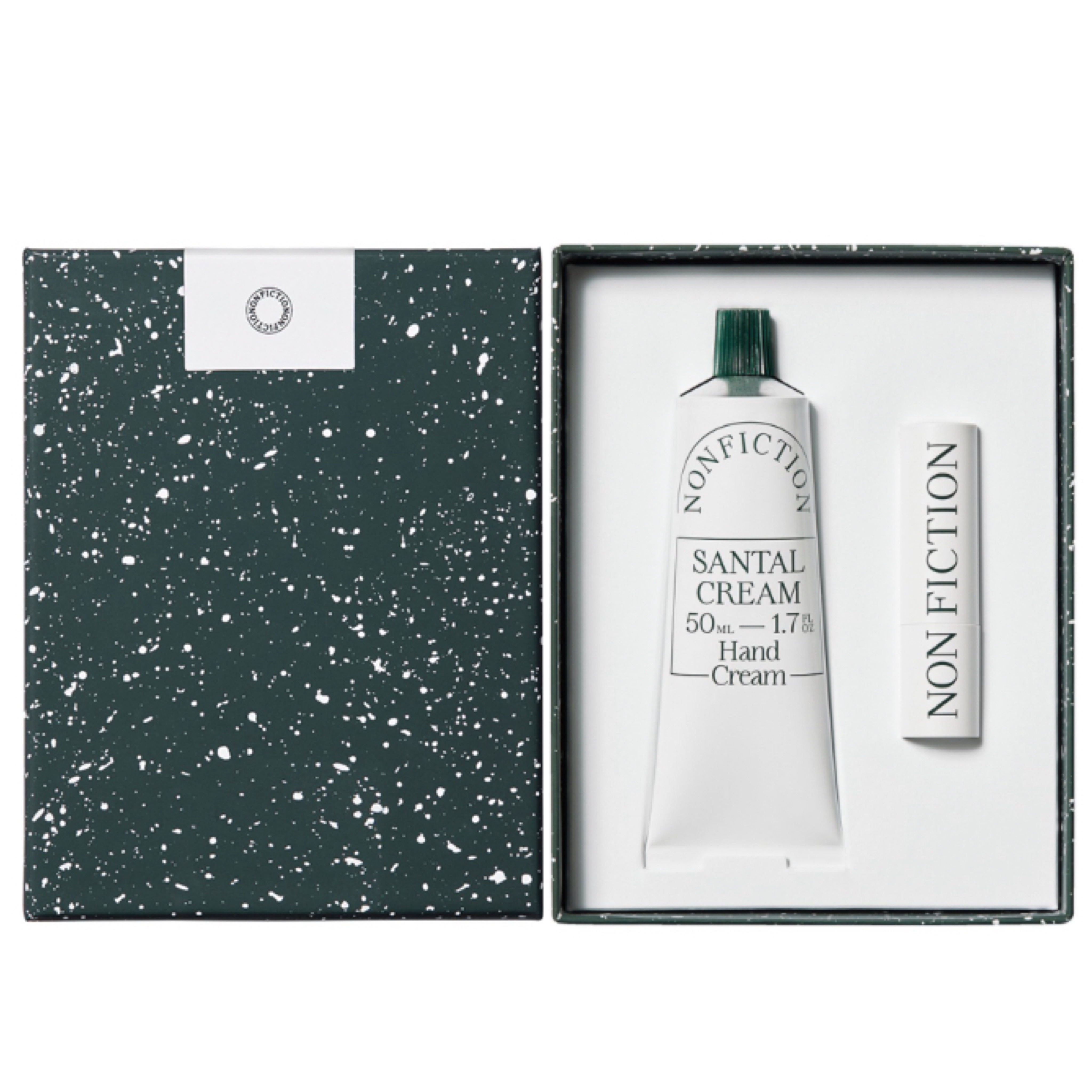 [6種択1] サンタルクリーム ハンドクリームとヴィーガンリップバームデュオセット