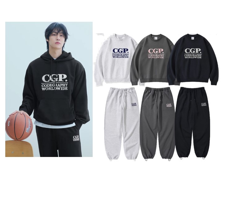 SQUARE LOGO MAN TO MAN SET UP