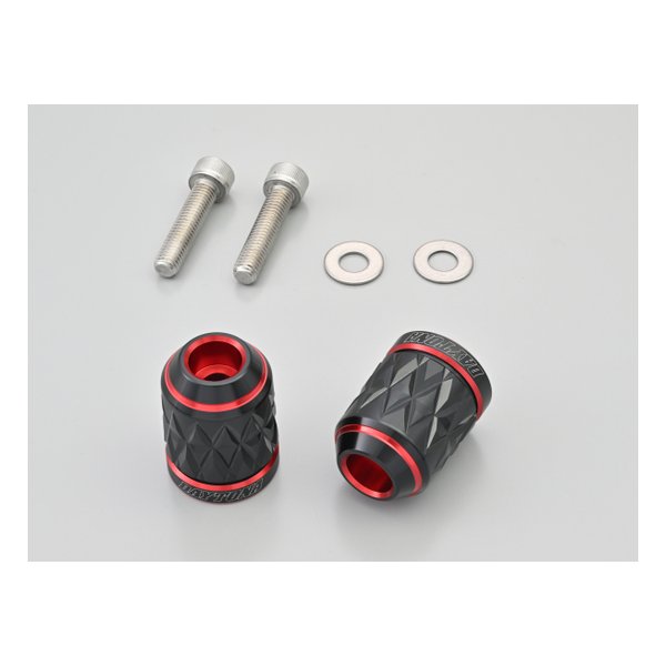 バーエンド カワサキ M8 用 KIRIKO レッド 39682