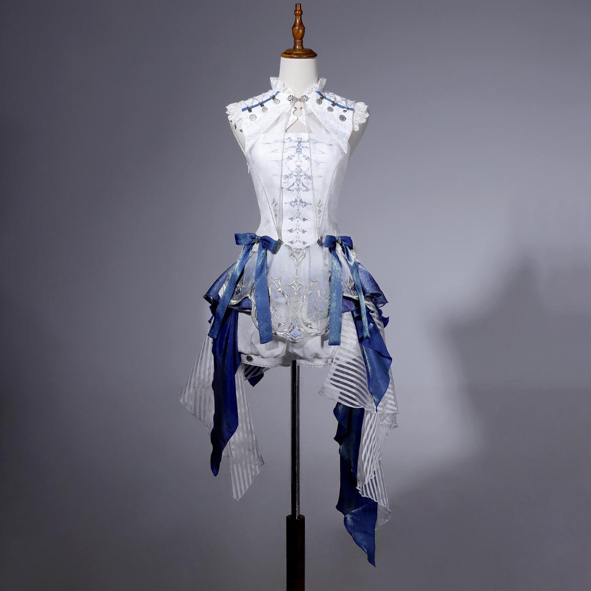 正規品デザインブルーホワイトキールlolitaワンピースストールゴシック风王子系ロリータ 4,997円