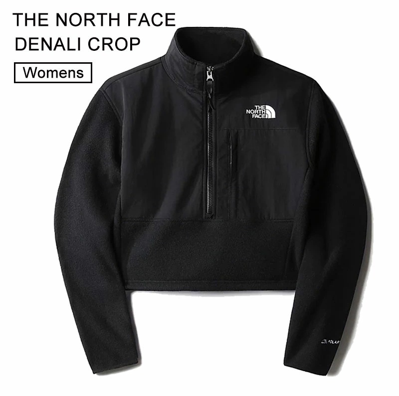 【並行輸入品】 DENALI CROP JK3 NF0A7WXY レディース ハーフジップ フリース クロップ 23AW新作