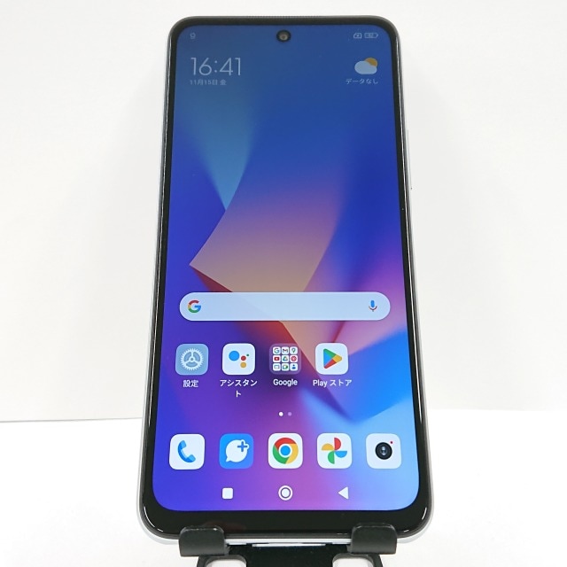 Redmi Note 10 JE XIG02 au クロームシルバー 送料無料 本体 c08437 【中古】