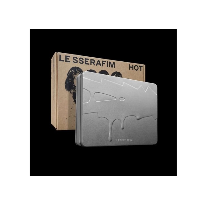 【未開封新品】 (TIN CASE ver.) ルセラフィム (LE SSERAFIM) - HOT (ミニアルバム5集) 5,339円