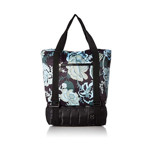 Maaji Women s Floret Printed Velour Gym Bag， Multi， One Size 並行輸入品