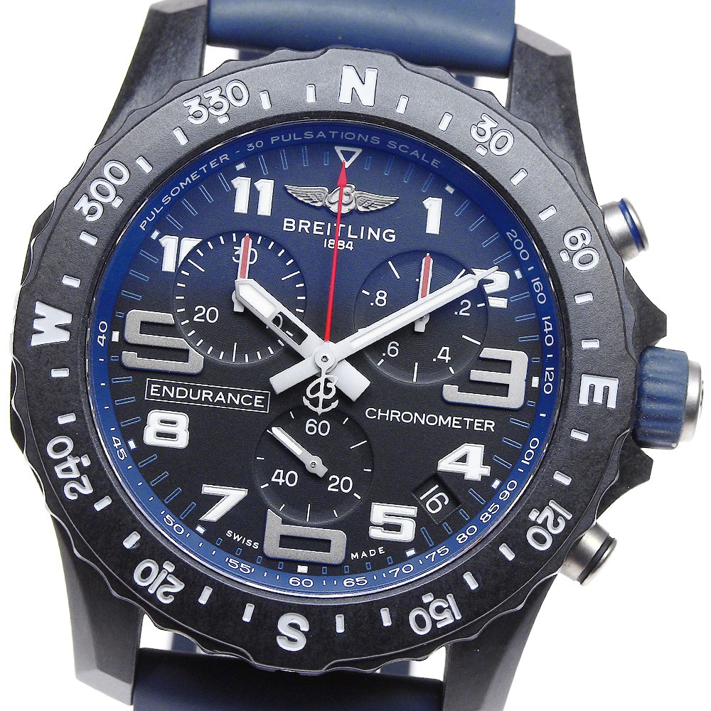 ジャンク ブライトリング BREITLING X82310 エンデュランス プロ クロノグラフ デイト クォーツ メンズ _817283【中古】