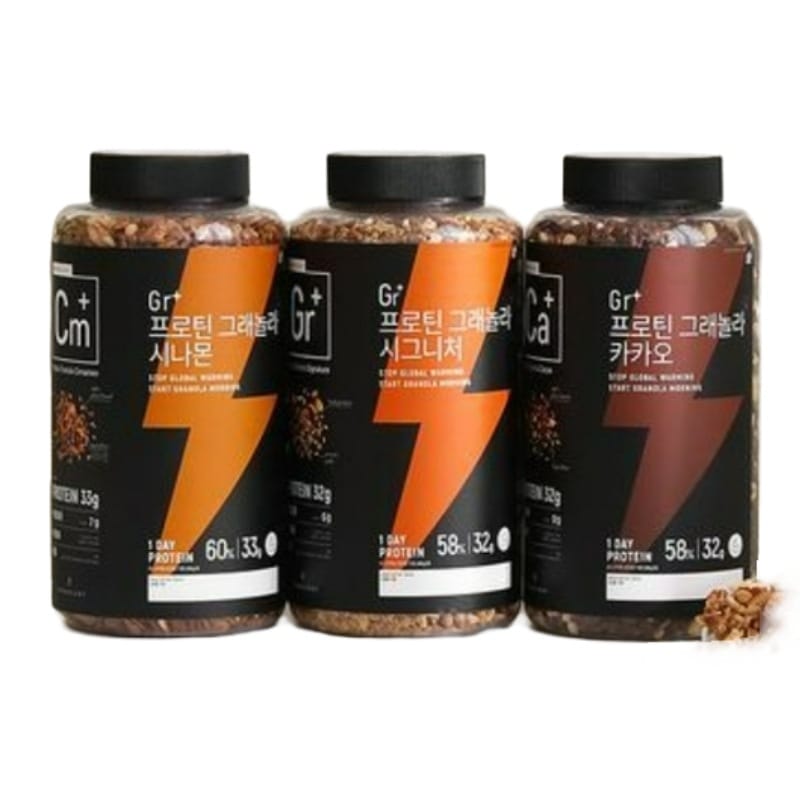 400g プロテイングラノーラ 3種選択 シグネチャー カカオ シナモン 高タンパクグラノーラ 1日33gプロテイン補給 香ばしいシナモン風味 ダークカカオの濃厚な味わい 栄養満点のバランス食 健康志