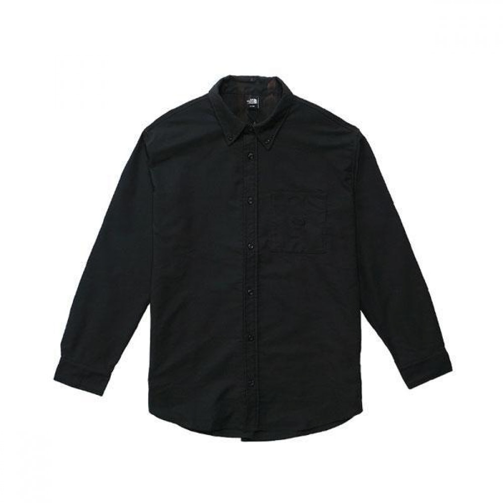 ノースフェイスメンズシティトラベルシャツブラック NH8LQ50B