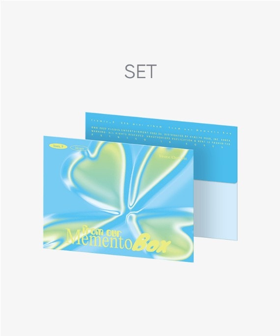 [正品] fromis_9 - 5th Mini Album from our Memento Box Weverse Albums ver. (Set)