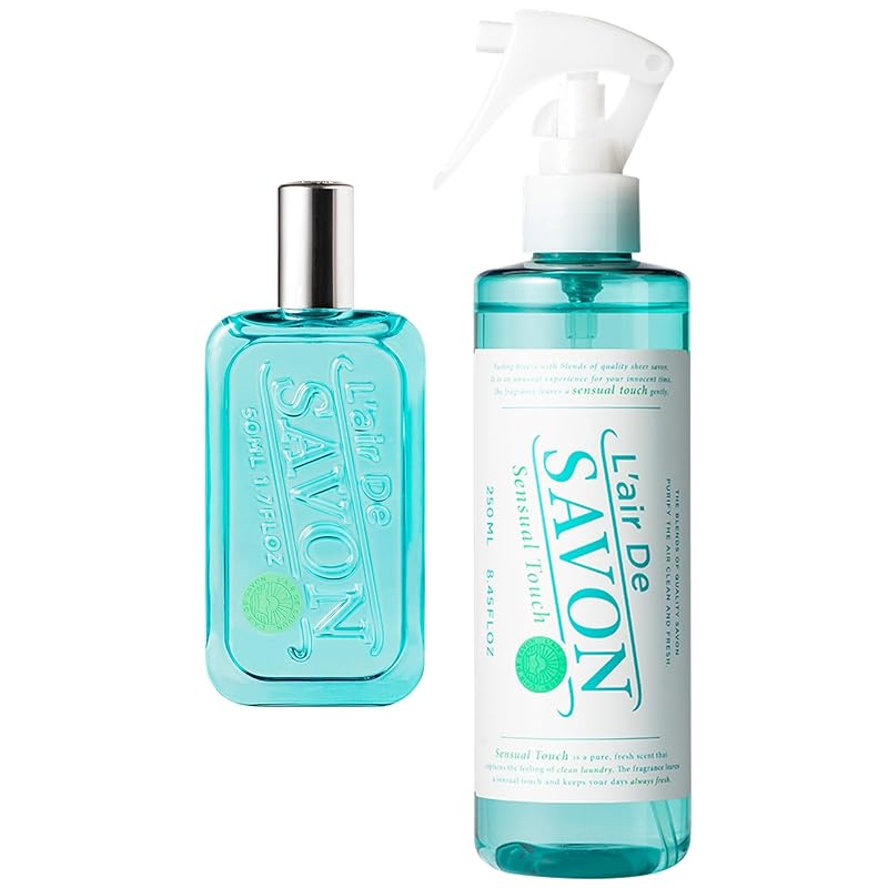 Lair De SAVON（レールデュサボン） センシュアルタッチ せっけんの香り 香水 ファブリックスプレーセット 香水サシェおまけ付 女性 男性 レディース メンズ フレグランス レールデュサボ