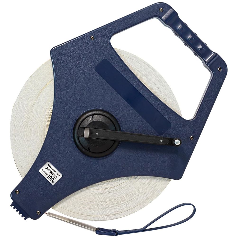 積水樹脂 エスロン巻尺 ハヤマキ 両面目盛 100m 12-100HRWN