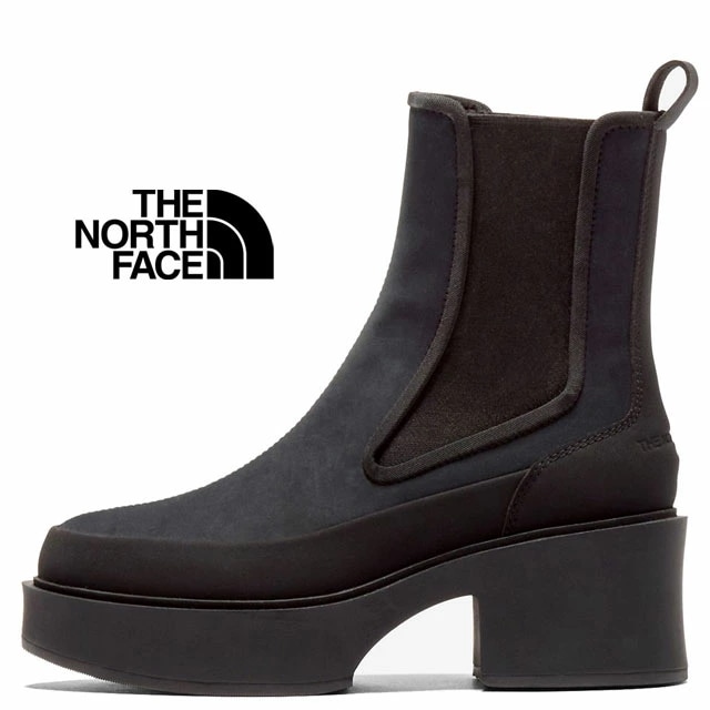 ザ・ノース・フェイス サイドゴアブーツ 厚底 防水 カルミア インサレショーン サイドゴア ウォータープルーフ レディース 保温 ヒールアップ 滑りにくい ウインターブーツ ショートブーツ NFW52