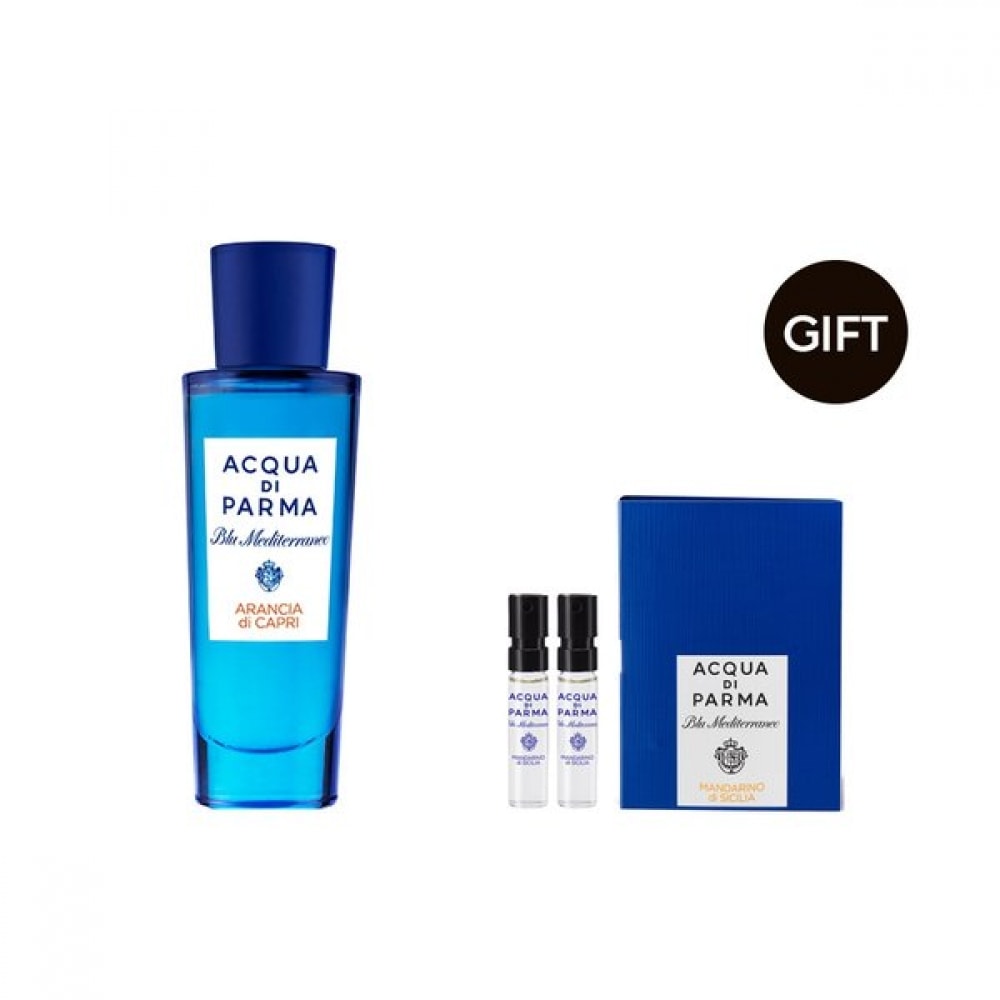 アクア ディ パルマ アランチャ ディ カプリ オードトワレ 30ml (ブルー香水 1.2ml x 2 プレゼント)