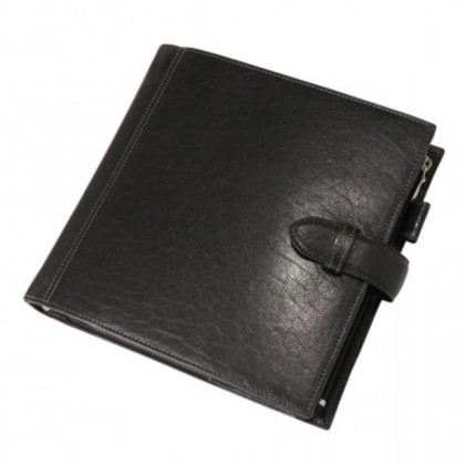 ASHFORD アシュフォード システム手帳 ディープ HB×WA5 25mm belt ブラック 6135-011