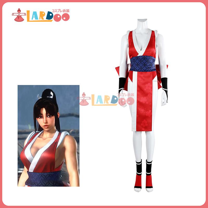 【工場直販 品質保証】 ストリートファイター6 StreetFighterVI 不知火 舞- Mai Shiranui コスプレ衣装 コスチューム
