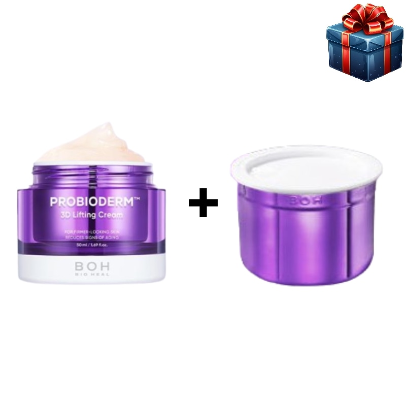 [3Dボリューム弾力クリーム1+1企画] プロバイオダム 3D リフティングクリーム 本品50ml+おかわり50ml 韓国コスメの水分保湿栄養弾力鎮静 シワ弾性ケア 立体ボリューム弾力 低刺激 デイリ