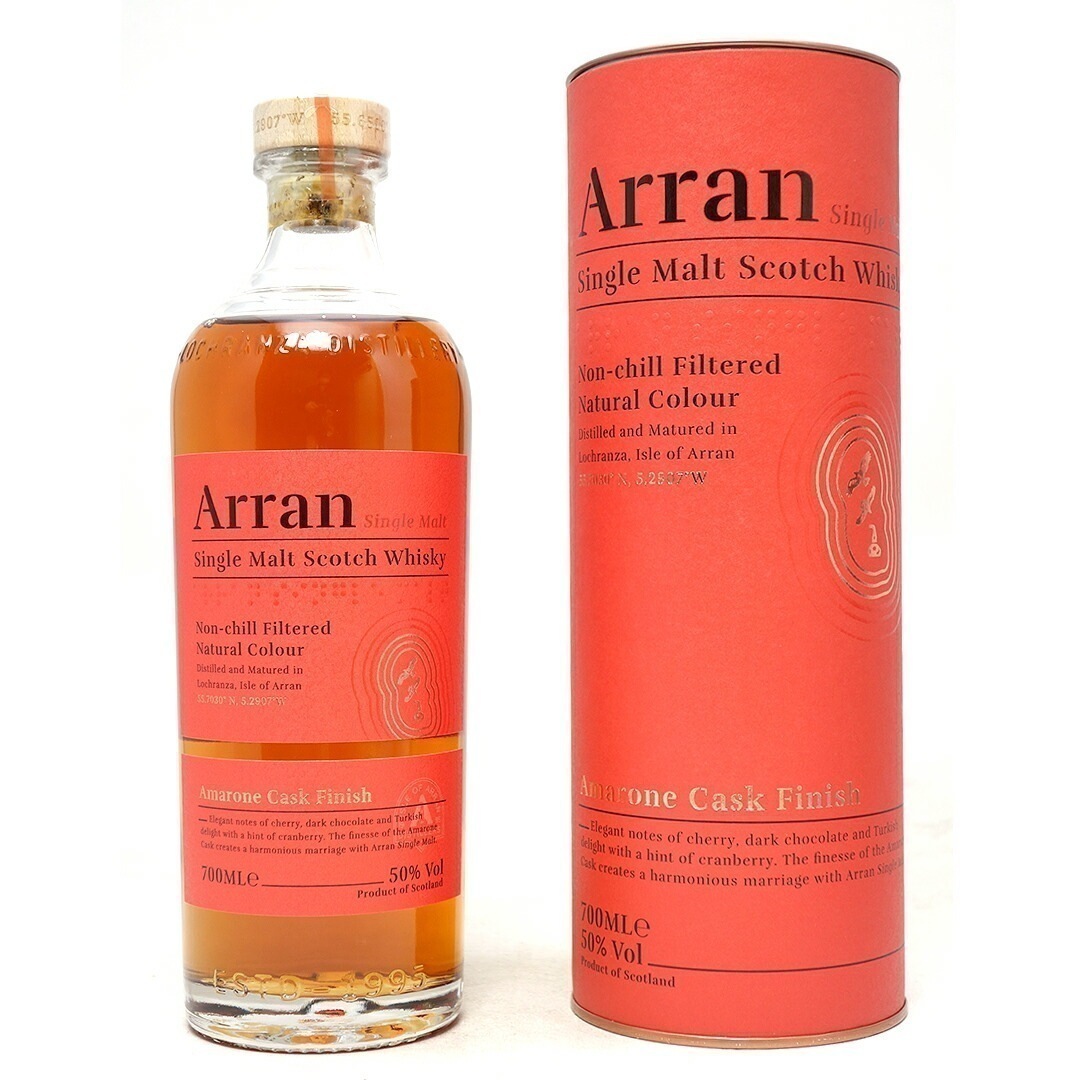 ザ アラン モルト シングル アマローネ カスク フィニッシュ 50度 箱付 700ml アイランズ スコッチウイスキー 並行品 ロックランザ ^YCAMACJ5^