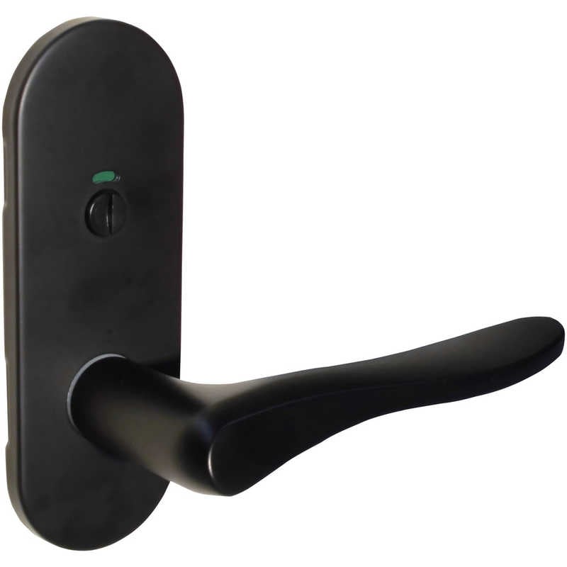 丸喜金属　MKGMレバｰハンドルLIMITEDTXS1K42小判座表示錠B/S51マットブラック 　D9001K42U