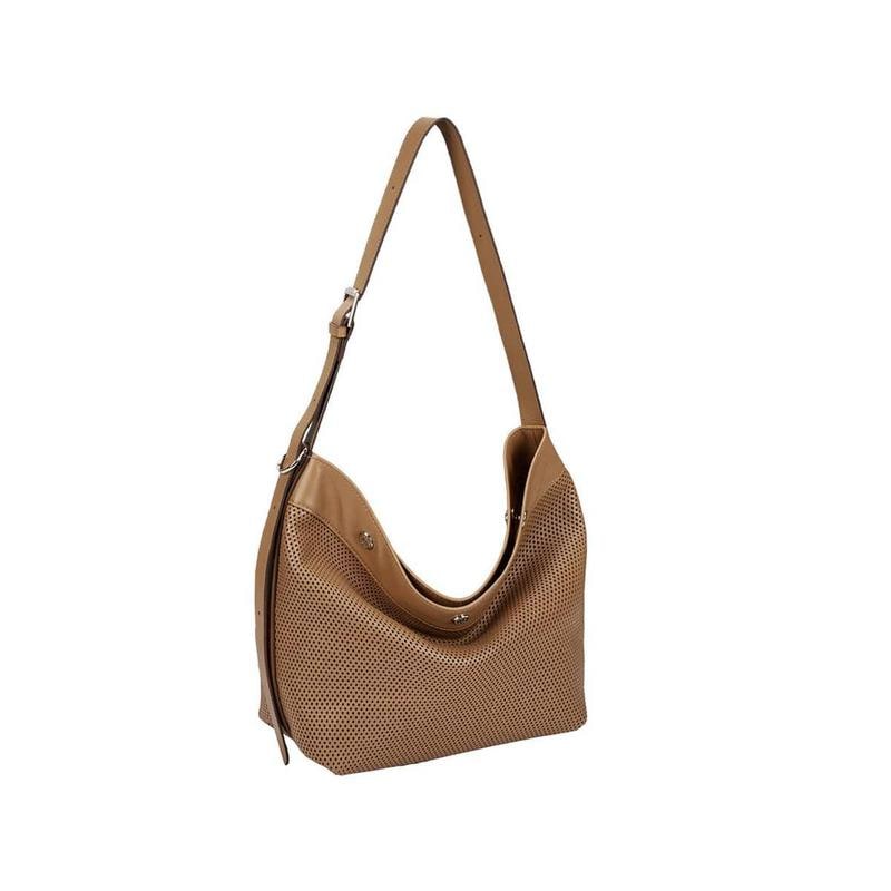 Perfec Button Up Net Hobo S (パーフェクボタンアップネットホーボースモール) Caramel Brown _ VQB5-1HO183-1BRX