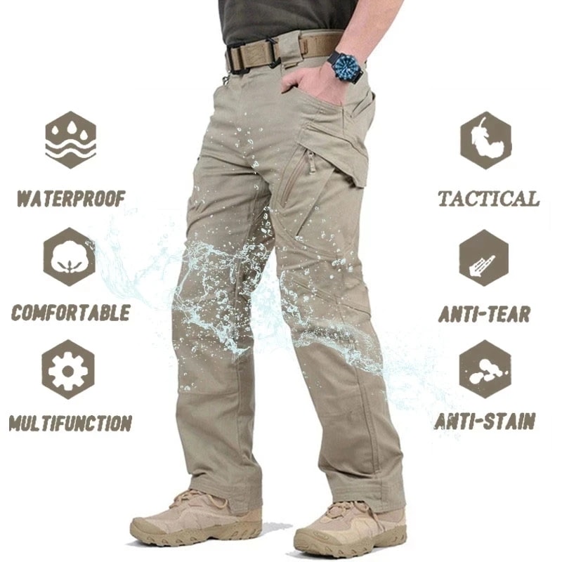 納期約21日から30日:Ix9メンズミリタリータクティカルパンツ勝利陸軍パンツカジュアルハイキングパンツカーゴアウトドア防水