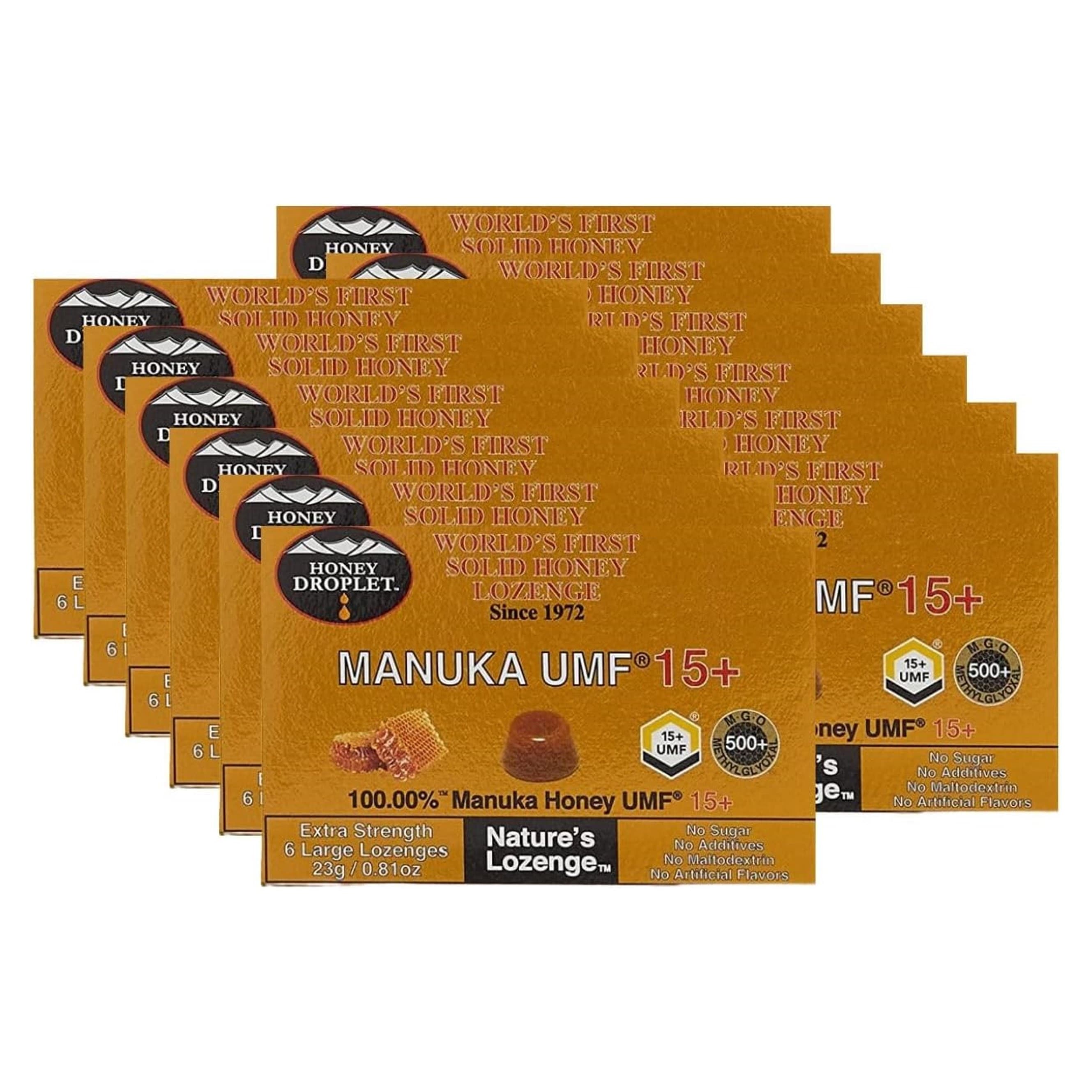 【23g/6粒×12箱入】 マヌカハニーUMF15+(６粒×12箱)【賞味期限2027/2/11】 のど飴 蜂蜜 10,549円