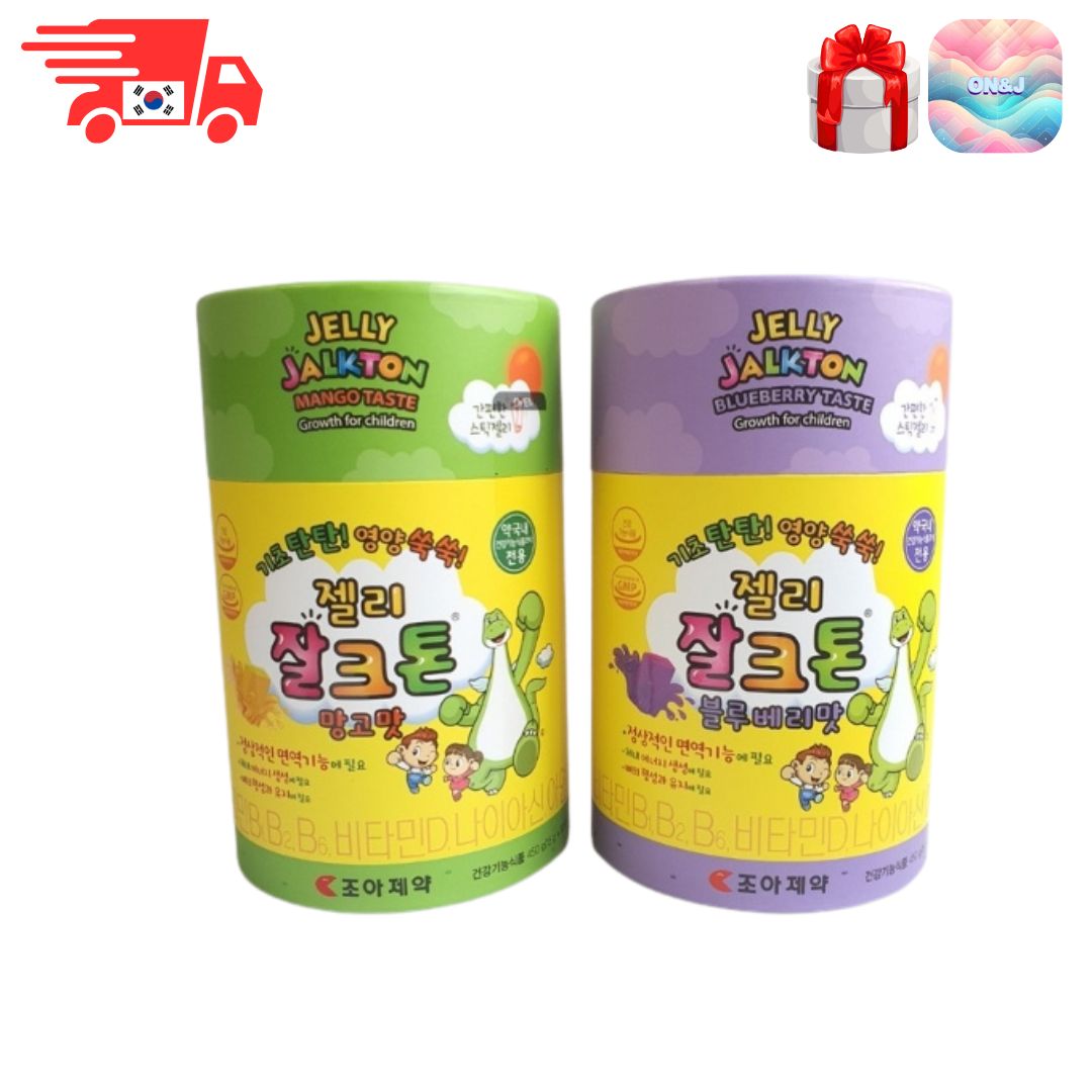 【薬局専用】ジョア製薬 ジャルトンゼリー 2種セット（マンゴー味＋ブルーベリー味）各30包入成長期の子ども用栄養ゼリー