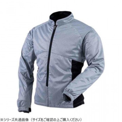 SDW-4145 スーパーライト メッシュジャケット シルバー/ブラック L SDW-4145-SVBK-L