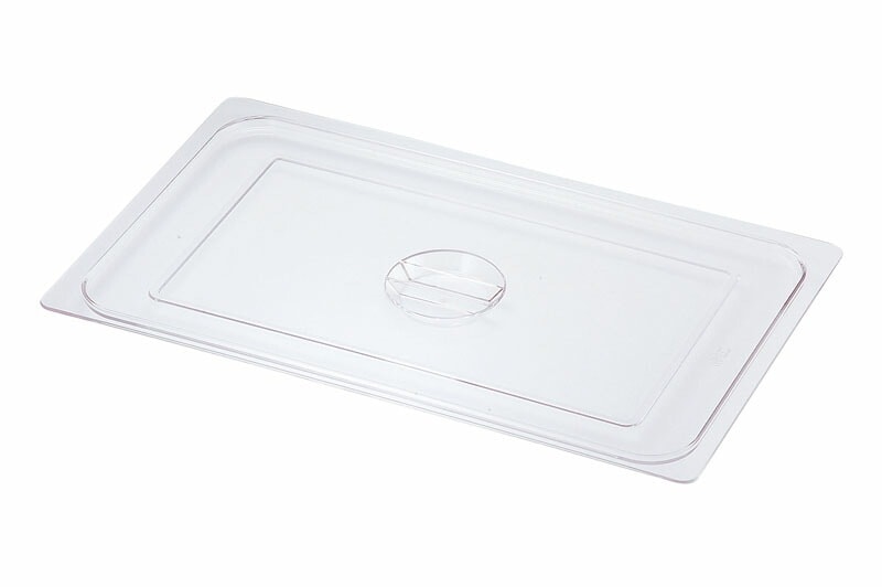 （まとめ買い）本間製作所 仔犬印 ホテルパン用蓋 PC製 Cタイプ 2/3 [x3]