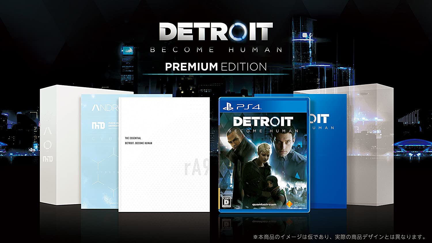 一流の品質 【PS4】Detroit: Become Human Premium Edition【早期購入特典】PS4用テーマ (封入) ゲームソフト