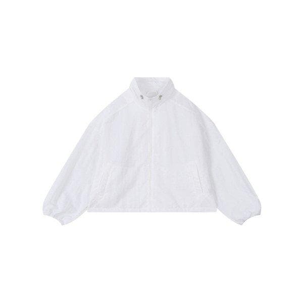 【女性】ナイロンハイネックショートウィンドブレーカージャンパー（B251JP500P1）[P003739986]