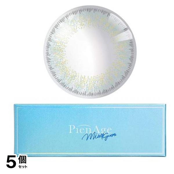 ピエナージュ ミミジェム ワンデーカラコン アクアマリン 10枚入 (-0.50 度あり) 5個セット 6,935円