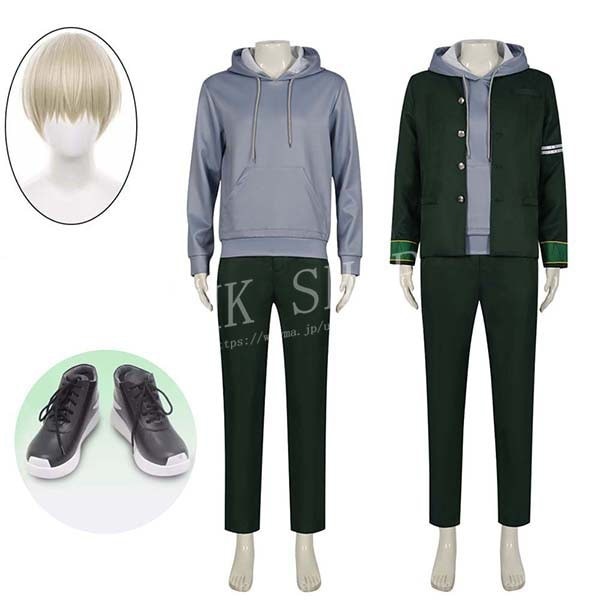 「急速出荷」最低価!格!WIND BREAKER ウィンドブレイカー 梶蓮 Look Up コスプレ 衣装ウィッグ cos靴 cosplay コスチューム パーティーグッズ ハロウィン仮装 変装