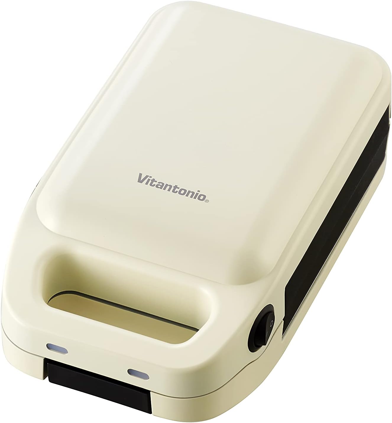 厚焼きホットサンドベーカー gooood （グード）VHS-10-EG【 ホットサンドプレート付き 】 1枚用 ホットサンドメーカー 電気 ワッフル メーカー サンドイッチ