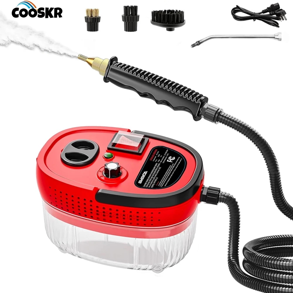 4932.0 57% OFF家庭用手動スチームクリーナー,高圧,高温滅菌,キッチンフード,車,2500W - AliExpress