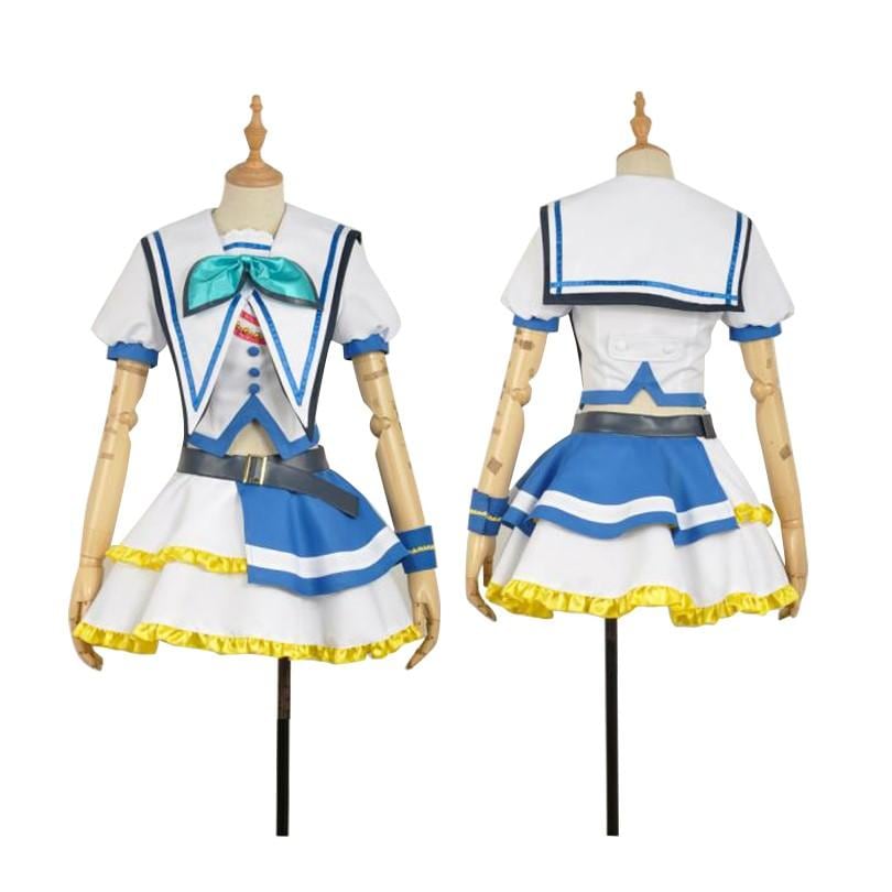 【即納】LoveLive Sunshine 青空 Jumping Heart 松浦果南 まつうらかなん 風 コスプレ衣装 演出服 変装 cosplay 仮装 二次会 イベント パーティーコスチューム