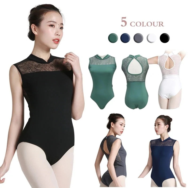 バレエレオタード バレエ用品 大人 ブラック ホワイト バレエ形体服 レオタード 練習服 バレエダンス 連体ダンス服 バレエ レオタード 大人用 演出用 練習着 体操服 ヨガ服 楽天海外通販