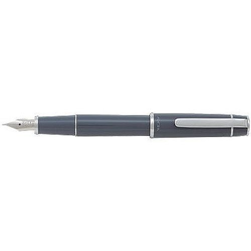定番の冬ギフト （まとめ買い）万年筆 プレラ ストレートグレー ペン種F型（細字） [x3] 筆記具