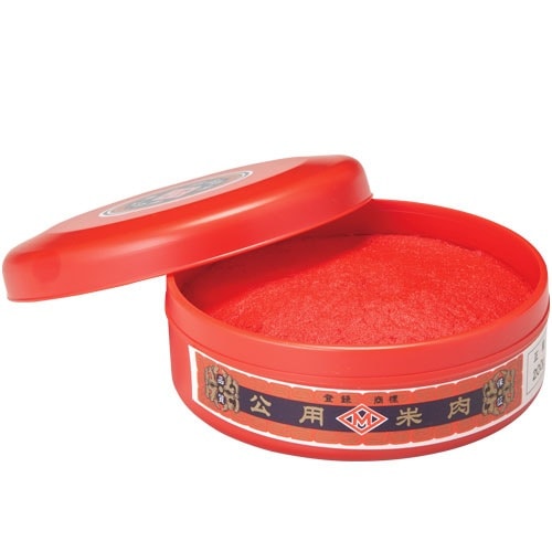 （まとめ買い）サンビー ヒシM 練朱肉 公用 200g SN-HM200K [x3]