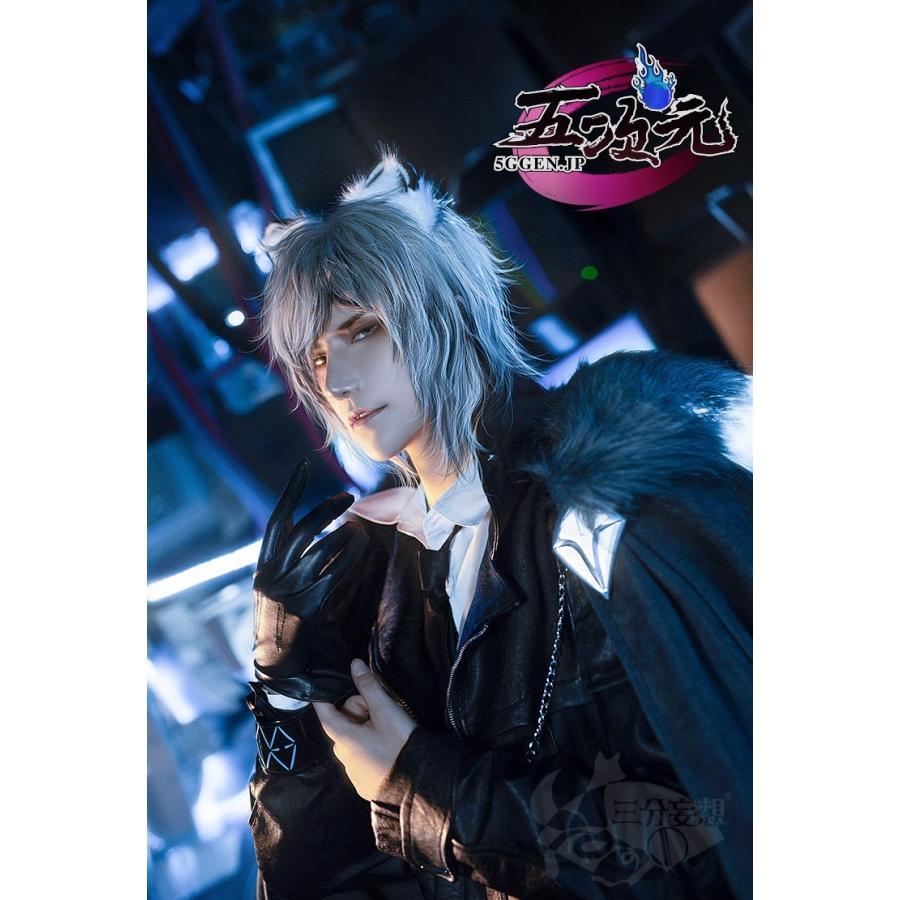【本日限定】三分妄想　アークナイツ (明日方舟) コスプレ　シルバーアッシュ　衣装　ウィッグ