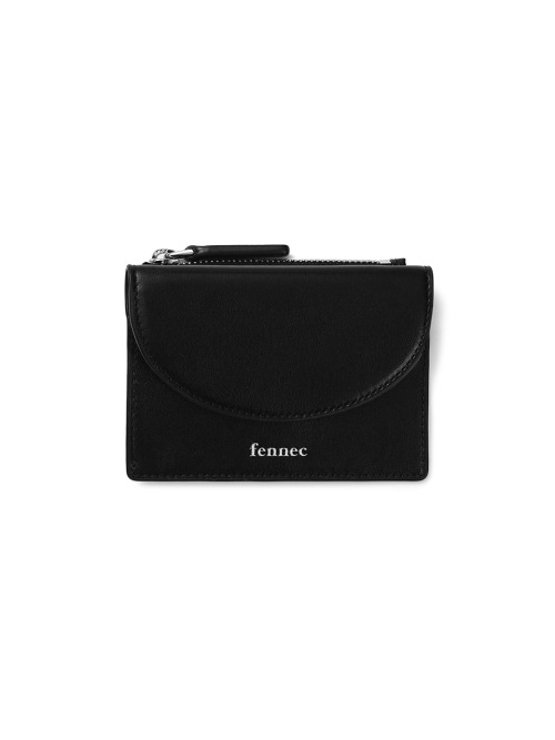 【FENNEC】 HALFMOON ZIPPER CASE - BLACK 財布 正規品