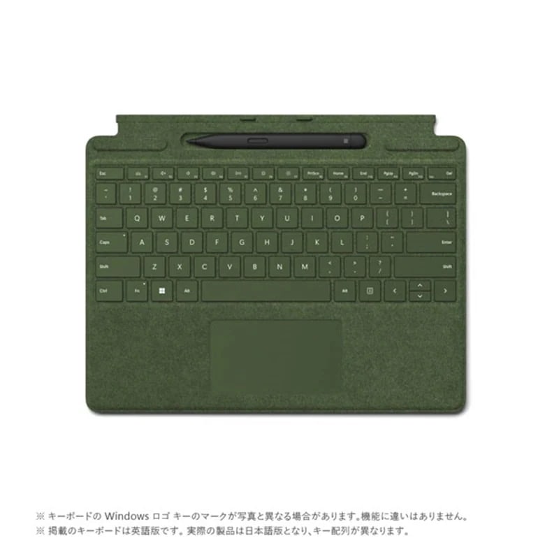 マイクロソフト スリムペン2付き Surface Pro Signature キーボード 