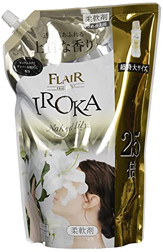 大容量 フレアフレグランス 柔軟剤 魅力の IROKA 安心の定価販売 Naked ネイキッドリリーの Lily イロカ