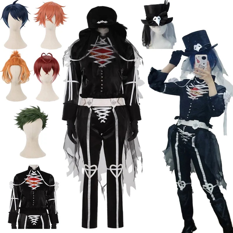 ツイステッドワンダーランド コスプレ 衣装 ツイステ コスプレ デュース スケアリー・ドレス ケイト・ダイヤモンドコスプレ 衣装 帽子付き ウイッグ追加可能