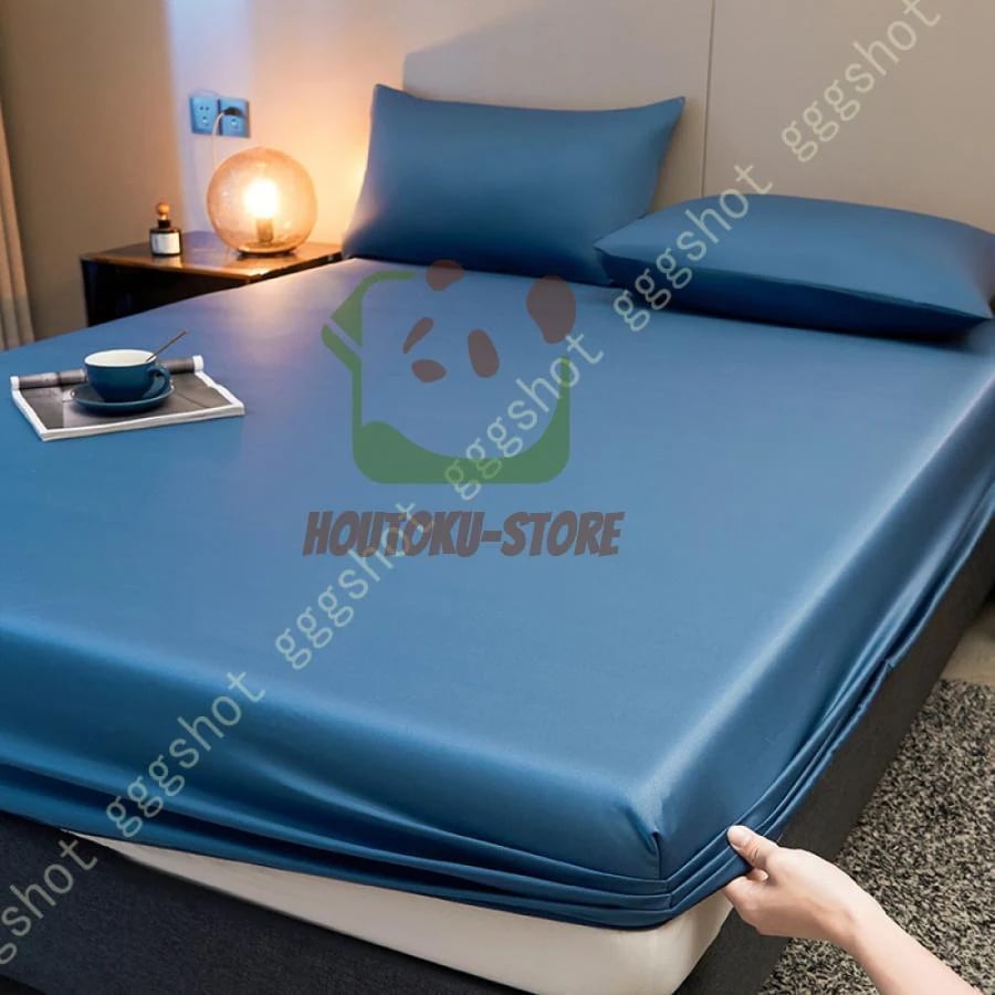 ボックスシーツ ホテル仕様 健康 安眠 サラサラ 快適 綿洗いざらし 綿 マットレスカバー セミサイズ 柔らかい 肌なじみの良い風合い 4,945円