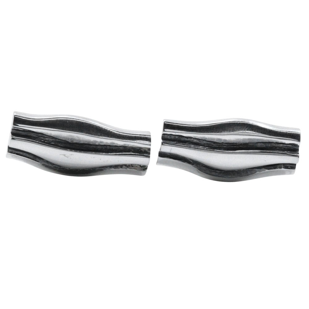 Georg Jensen ジョージジェンセン #204 カフス シルバー925 メンズ 中古品