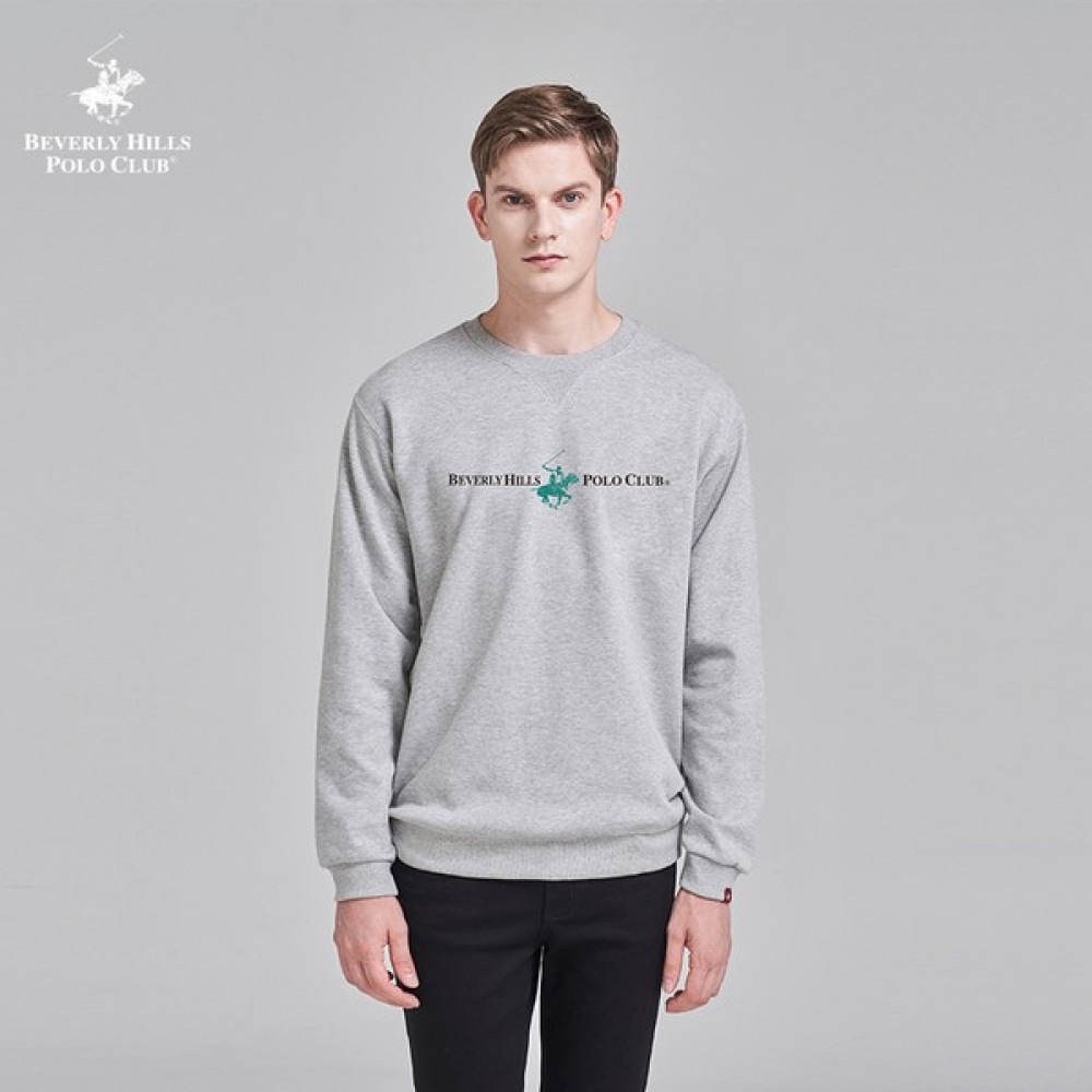 (ビバリーヒルズポロクラブ) ベーシックレッドホーススウェットシャツ
